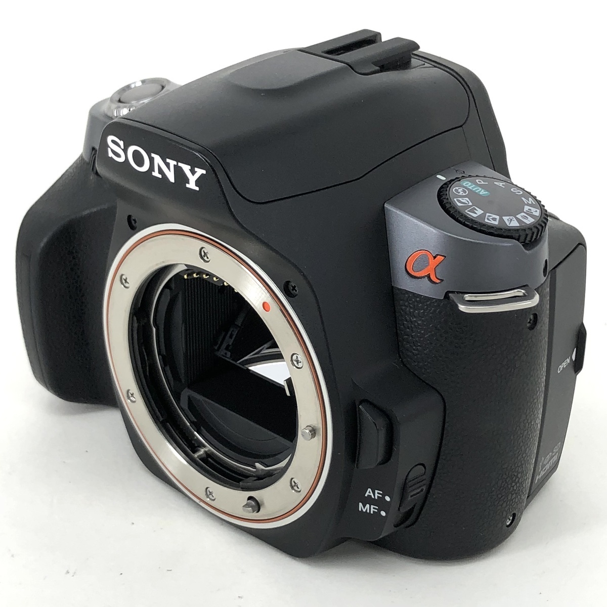 SONY α380 デジタル一眼レフカメラ | ブラック (本体単品) - ボディ