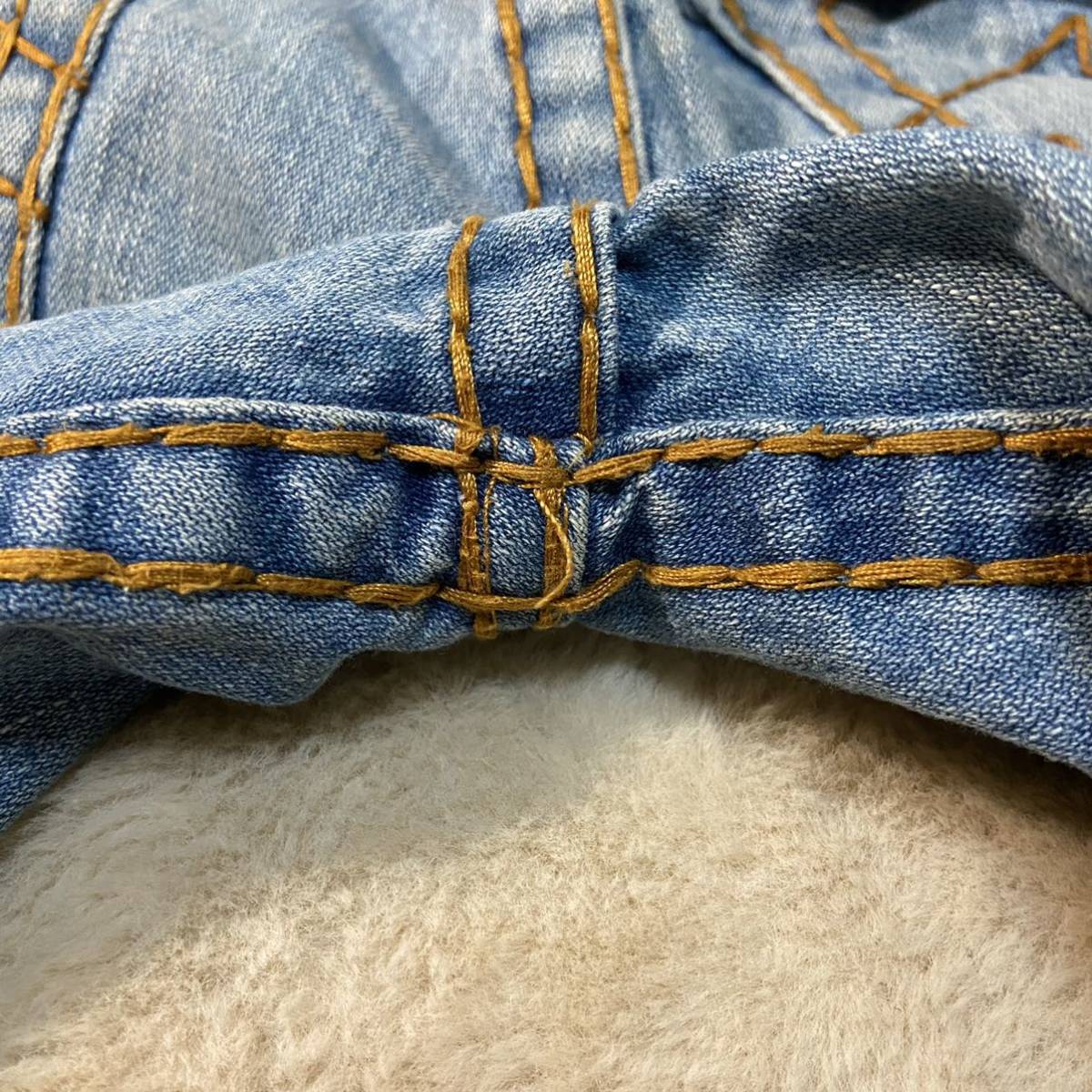 USA製! TRUE RELIGION トゥルーレリジョン BILLY SUPER T デニム 