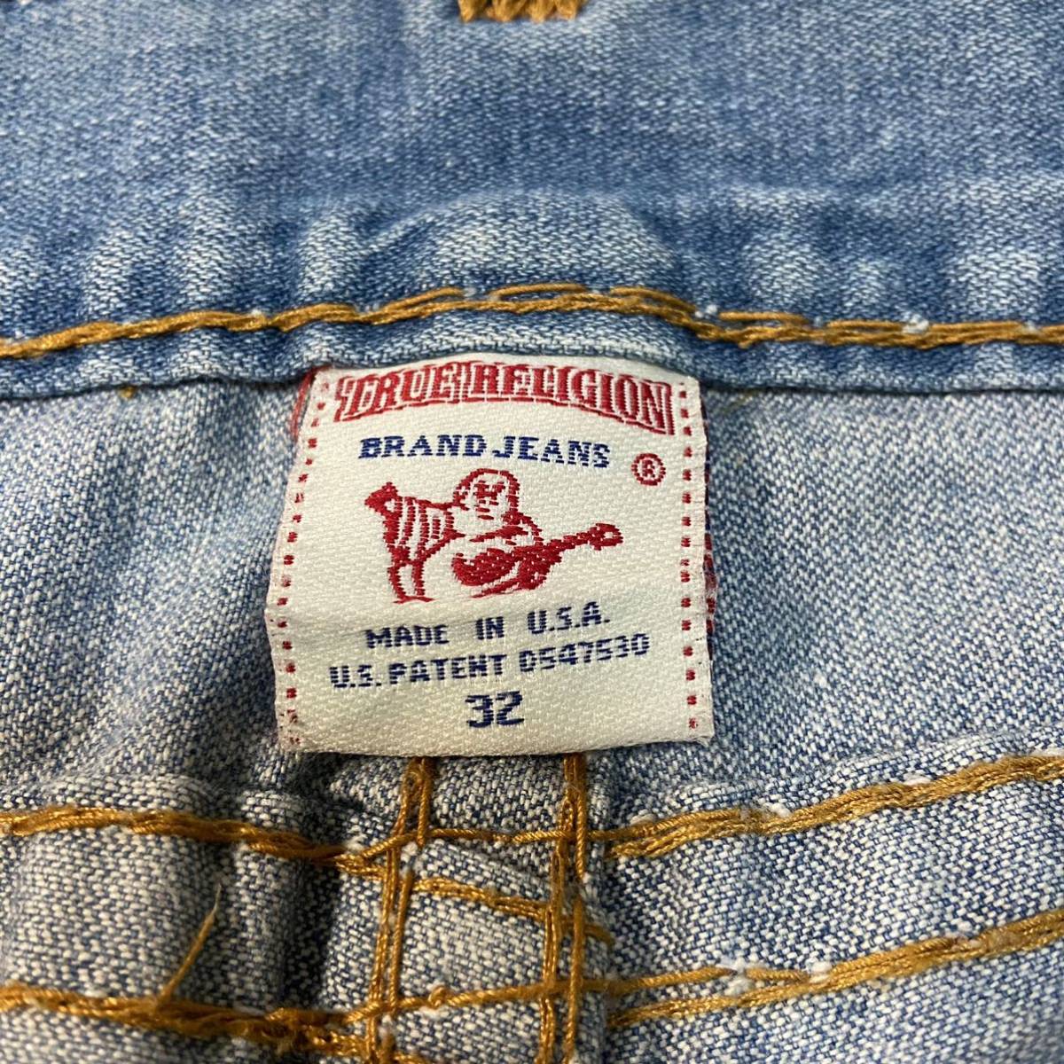 USA製! TRUE RELIGION トゥルーレリジョン BILLY SUPER T デニム 