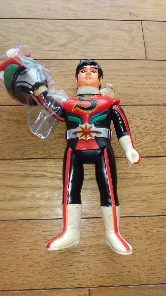 大野剣友会 アクションフィギュア 岡田勝 仮面ライダー新2号 ソフビ 面