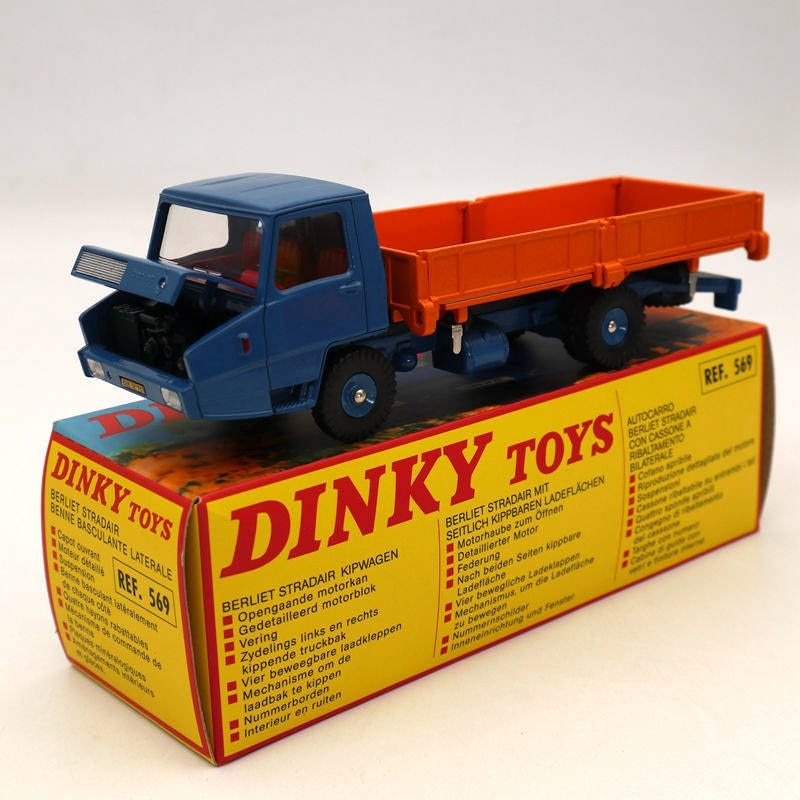 【定番人気，2025】 復刻版 1/43 Dinky Toys ディンキートイズ BERLIET STRADAIR 569 ブルー(ディンキー)｜売買されたオークション情報、yahooの商品情報をアーカイブ公開 - オークファン ディンキー