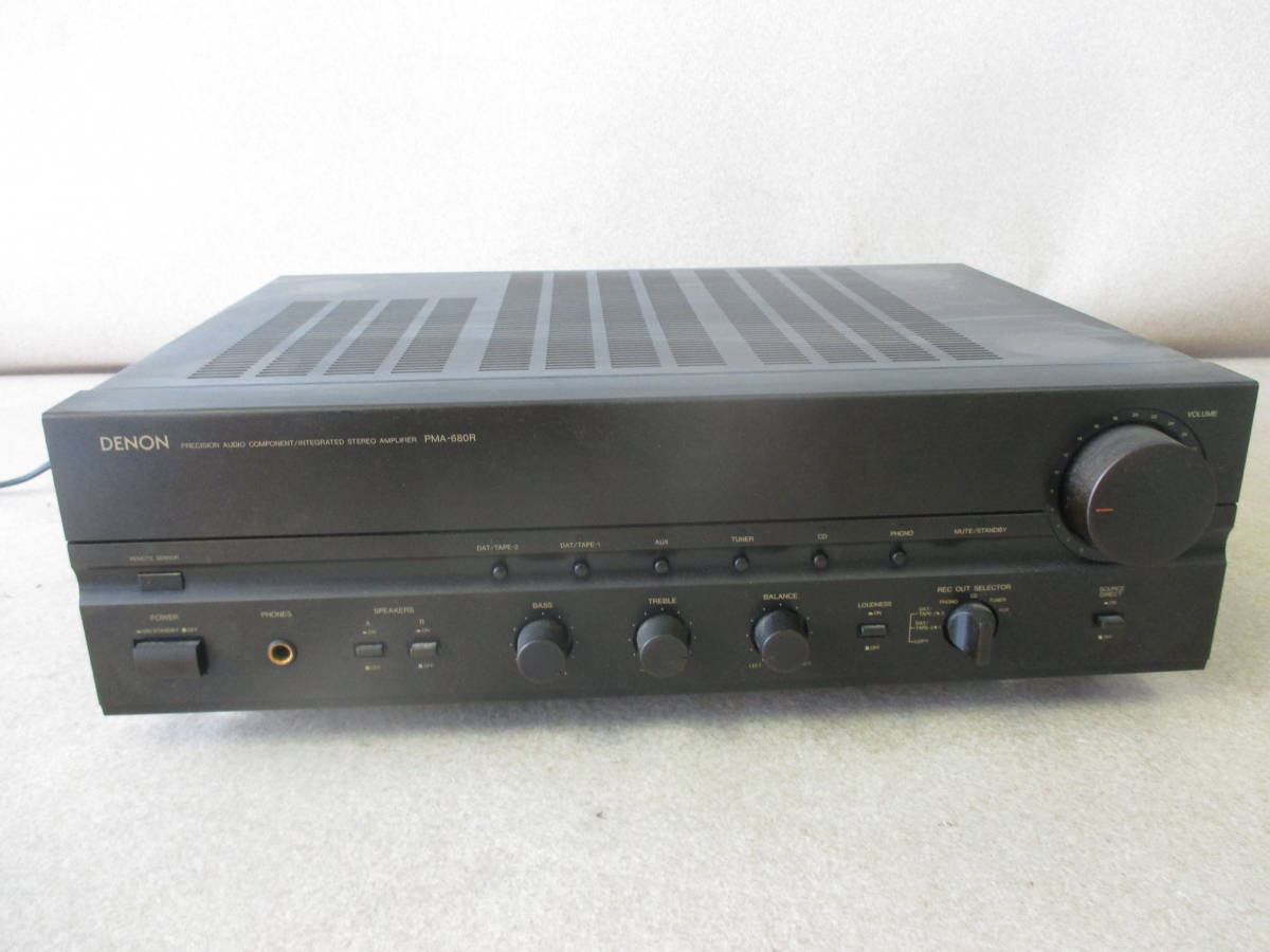 PMA-680R Denon DENON pma PMA 動作品 DENON PMA－680R