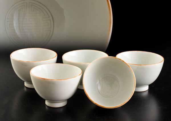 MEISSEN - 皿 古マイセン 金彩 ワトー恋人文 コバルトロカイユ窓