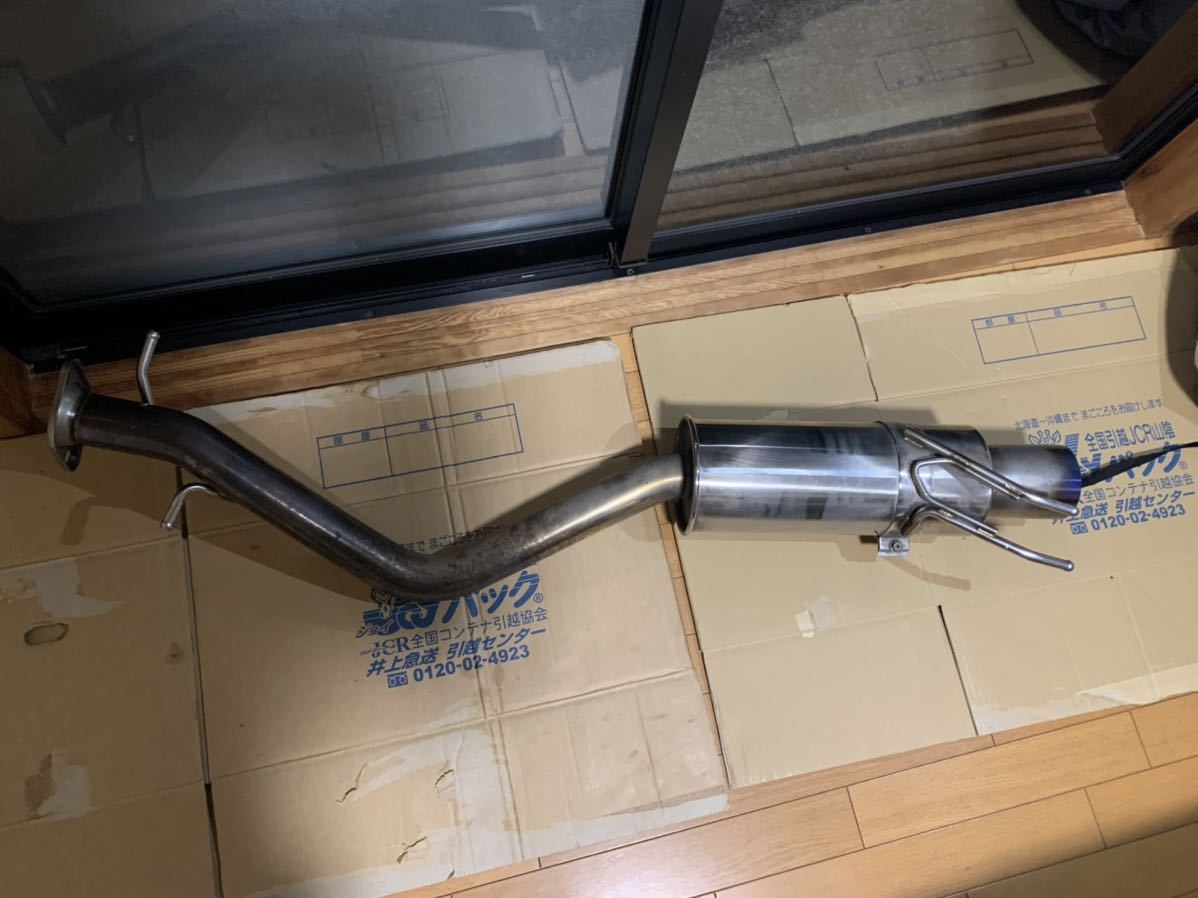 TRUST チタンコンポジットマフラー アルテッツァSXE10 RS200用 チタン