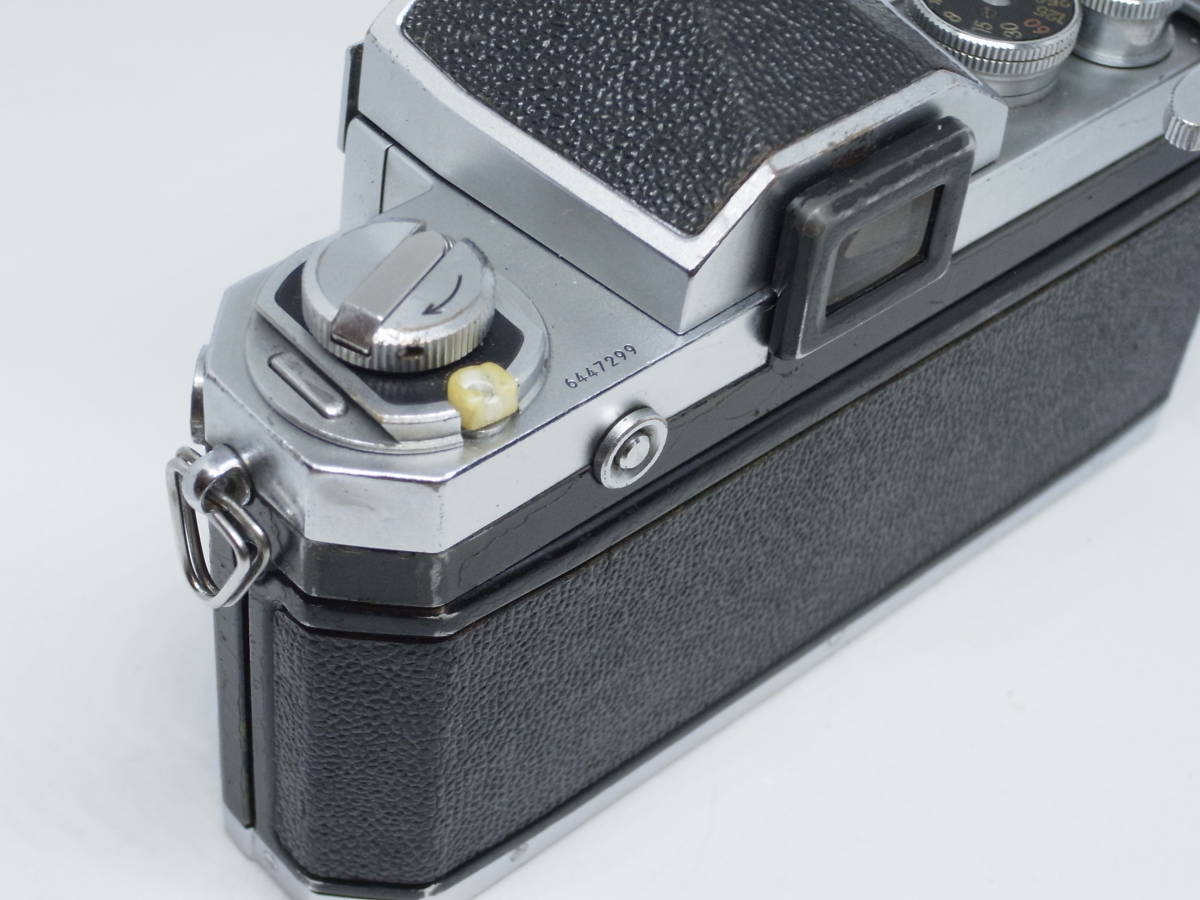 ニコン F アイレベル Nikon ボディ シルバー ブラック カメラ、光学