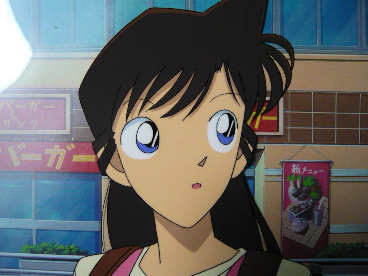 セル画 21-４２ MC-０２ 名探偵コナン Detective Conan★最強＜凶悪(￣▽￣;)＞爆破破壊アニメ！？★暑中見舞い的●毛利蘭ちん★