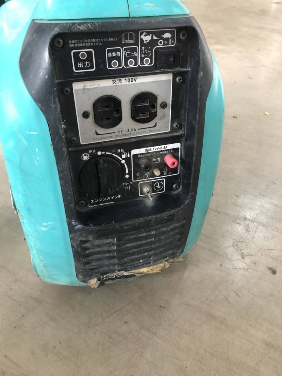ヤンマーGF1400iS：インバータガソリン発電機 中古品 M430 
