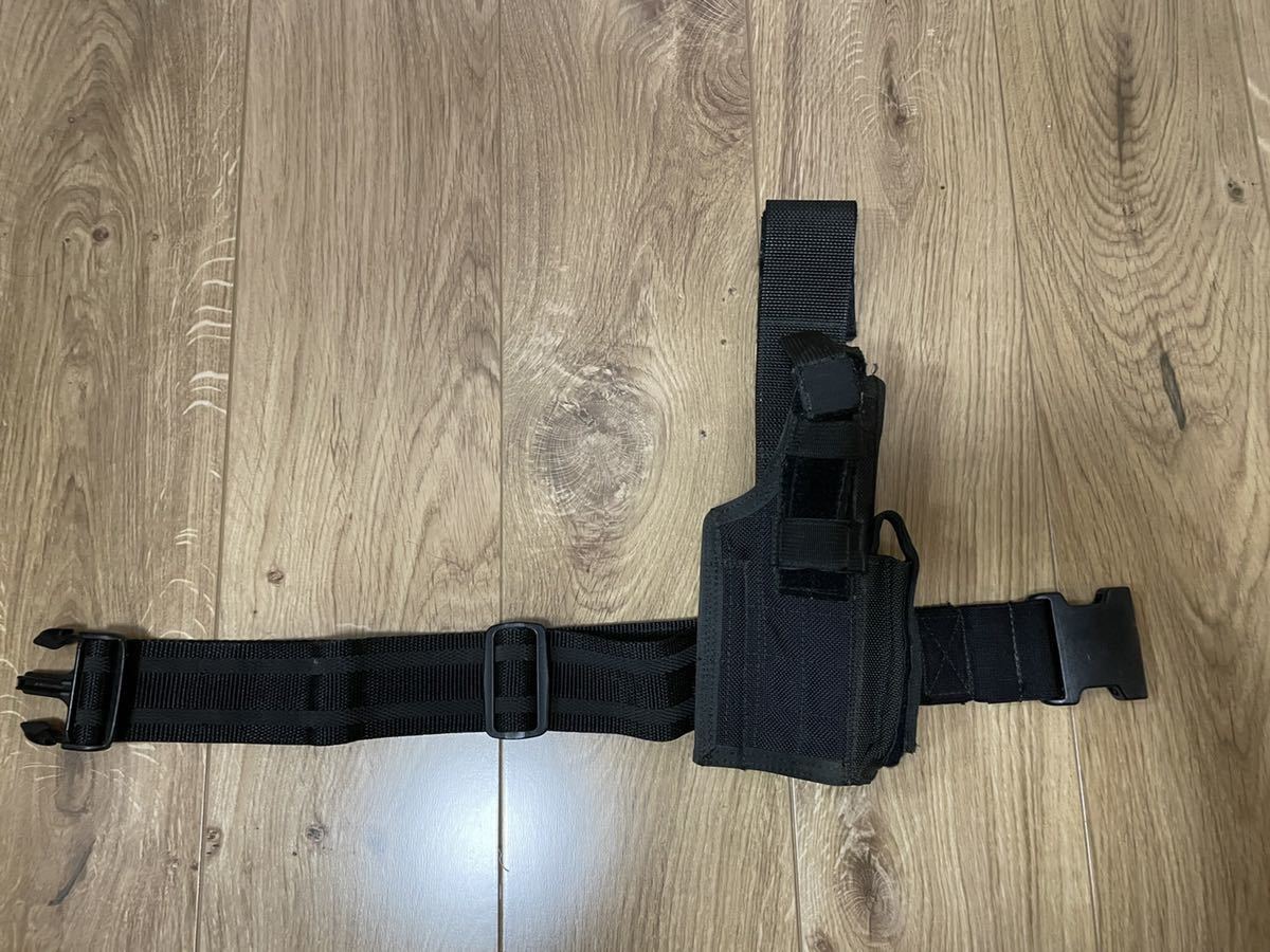 実物 EAGLE 製 M1911 ガバメント用レッグホルスター 米軍放出品