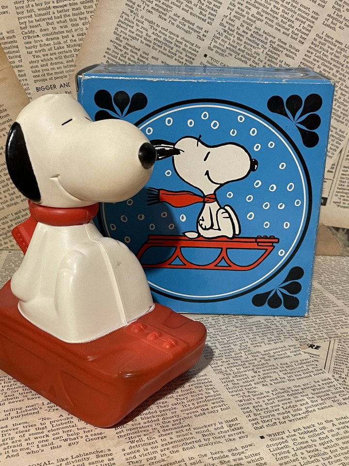 スヌーピー 希少ヴィンテージ 70sバブルバスボトル AVON箱付き Thermos