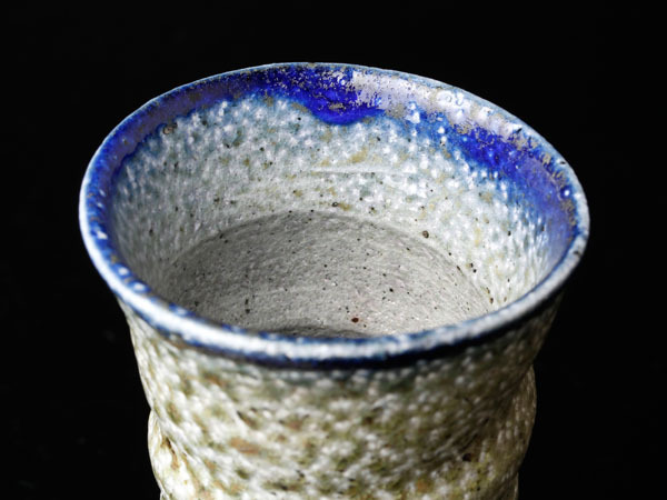 古美味】安食ひろ造 塩釉盃 茶道具 保証品 OR0g 安食ひろ 2026年