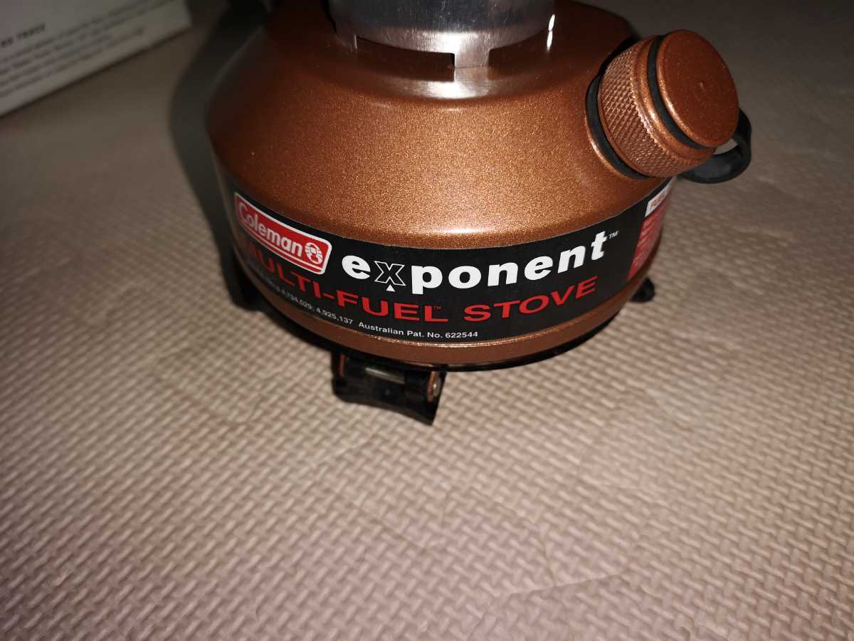 Coleman Exponent 550B マルチフューエルストーブ Coleman