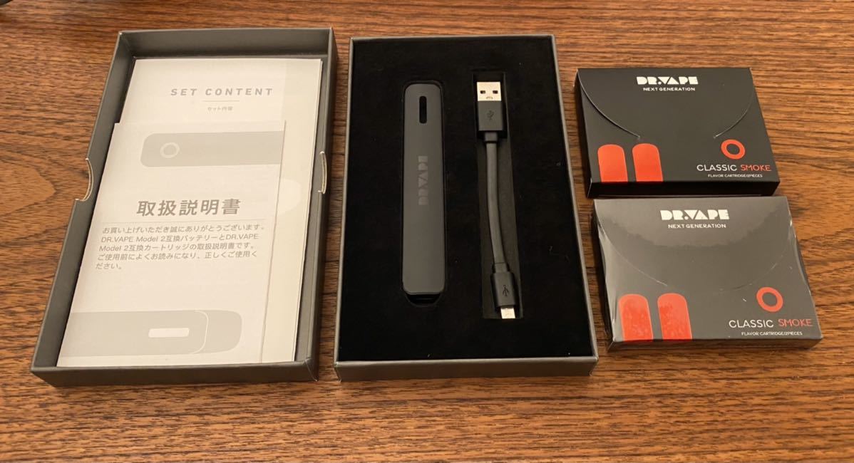ドクターベイプ2本体＋カートリッジ3個 新品同様 2のおすすめ