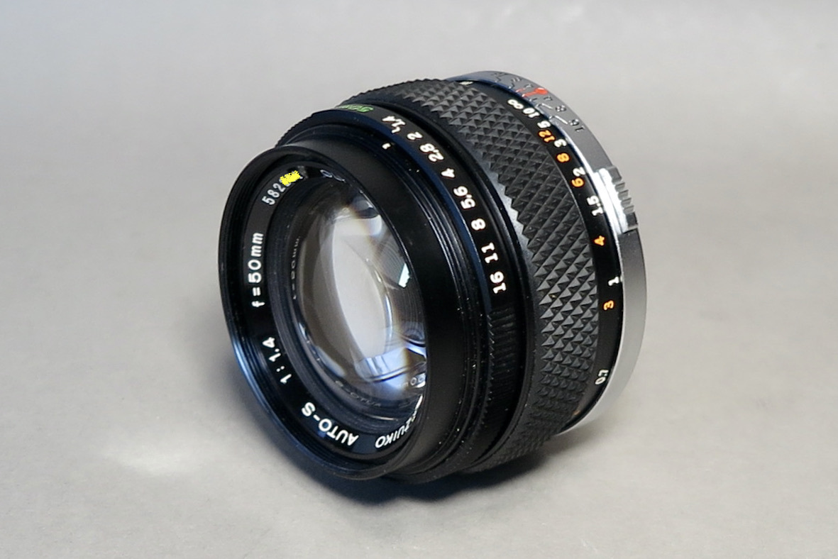 Olympus Auto-S 50mm Lens | OM-System Zuiko MC OM AUTO-S - 55mm G MF