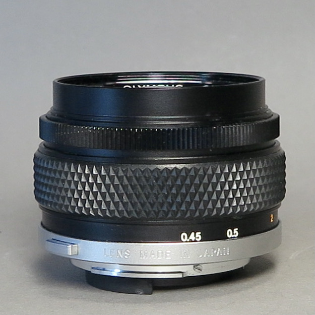 Olympus Auto-S 50mm Lens | OM-System Zuiko MC OM AUTO-S - 55mm G MF