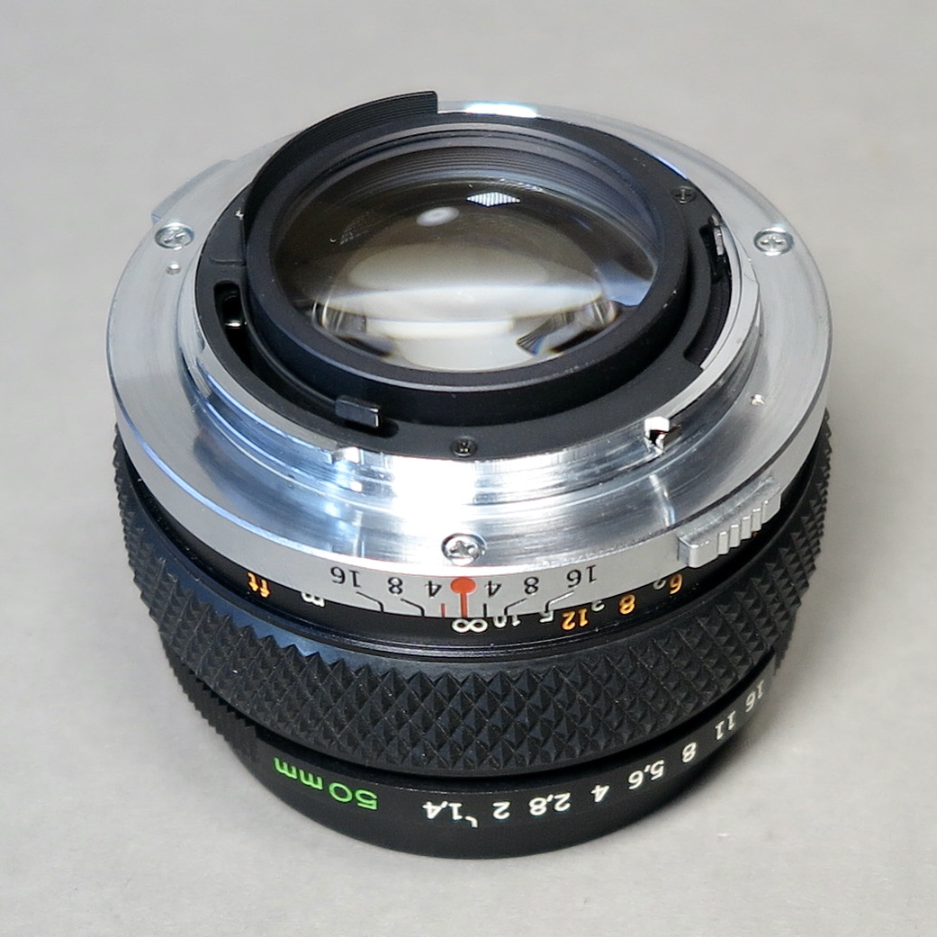 Olympus Auto-S 50mm Lens | OM-System Zuiko MC OM AUTO-S - 55mm G MF