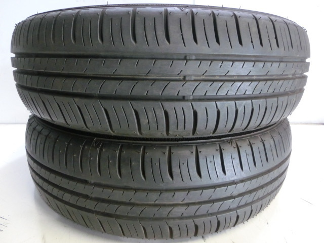 K13-878 深溝 中古タイヤ ダンロップ ENASAVE EC300＋ 165/60R15 77H (2本) S-5478 深溝 中古タイヤ ダンロップ ENASAVE RV504