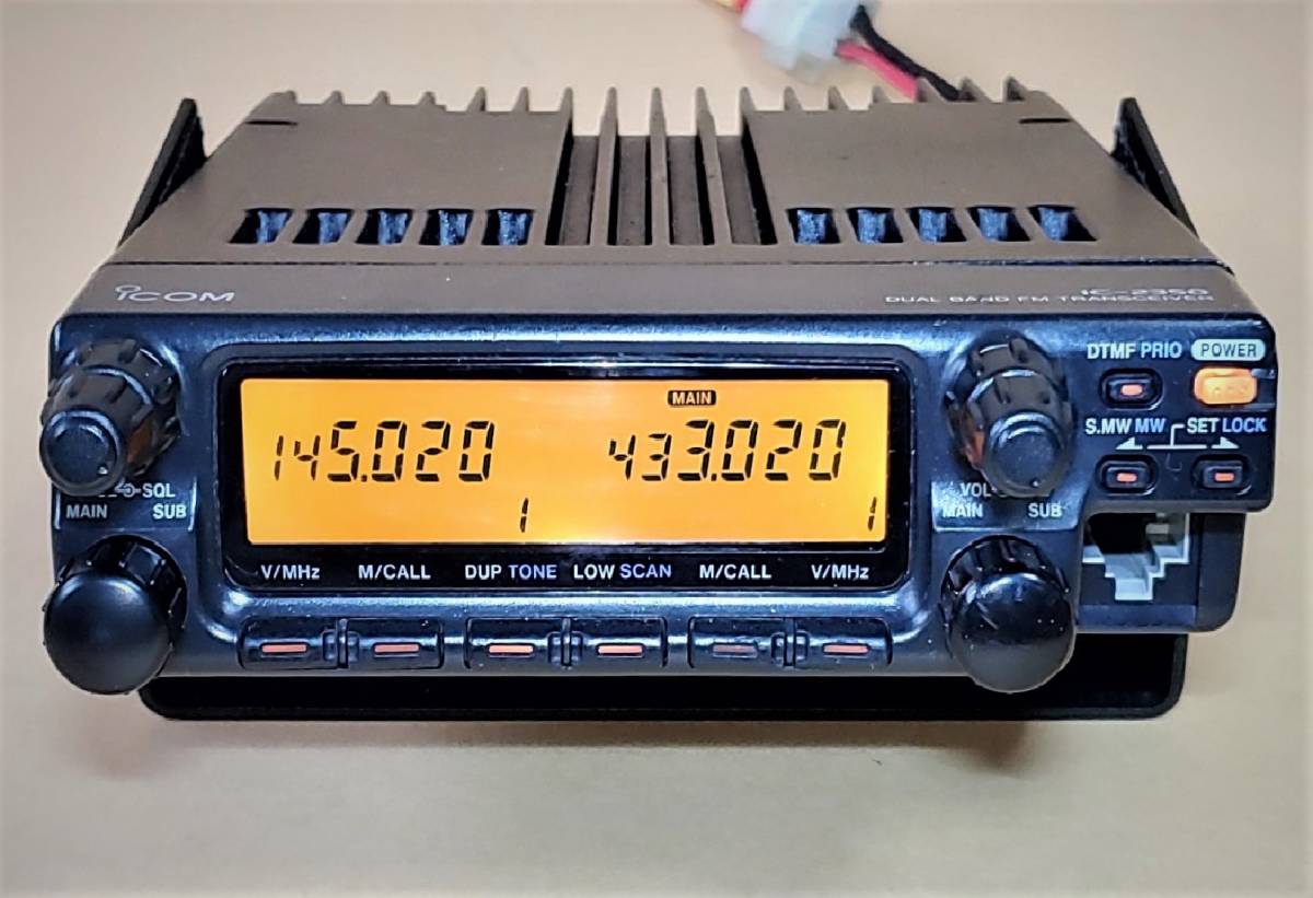 ICOM IC-2350J 144/430MHz FMモービルトランシバ－ iCom IC-2350J
