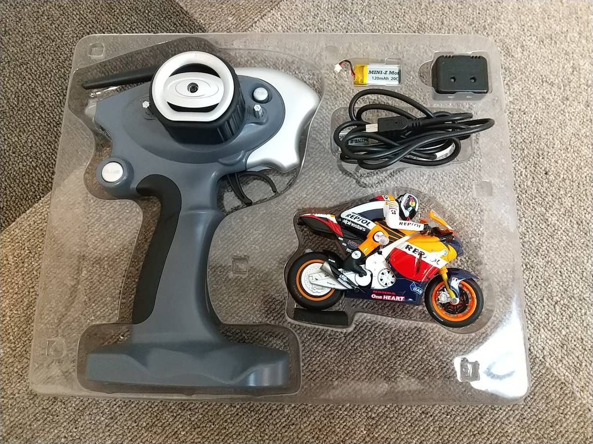 Moto 京商 Racer ミニッツモトレーサー Kyosho Mini-Z REPSOL YZR-M1