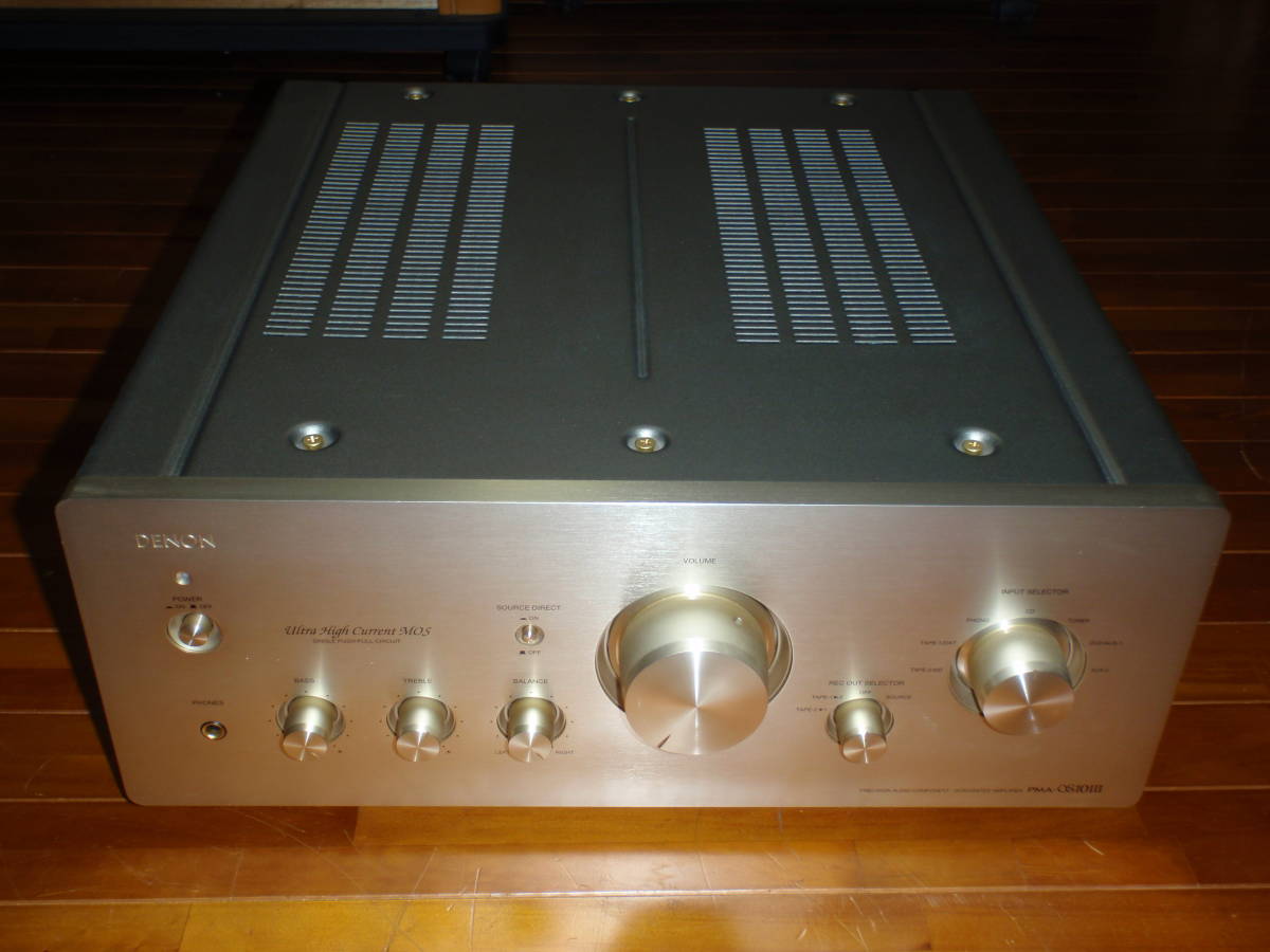 DENON プリメインアンプ デノン 中古 PMA-S10III 音響 オーディオ 