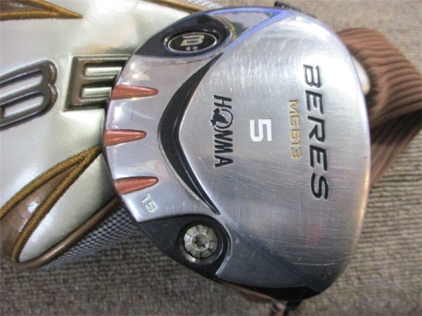 ホンマ【ベレス 2星 軽量 アーマック】 HONMA BERES MG613 5W 【19度　R】ARMRQ UD45 2S シャフト 【カバー付き】 *MP@1*X*031