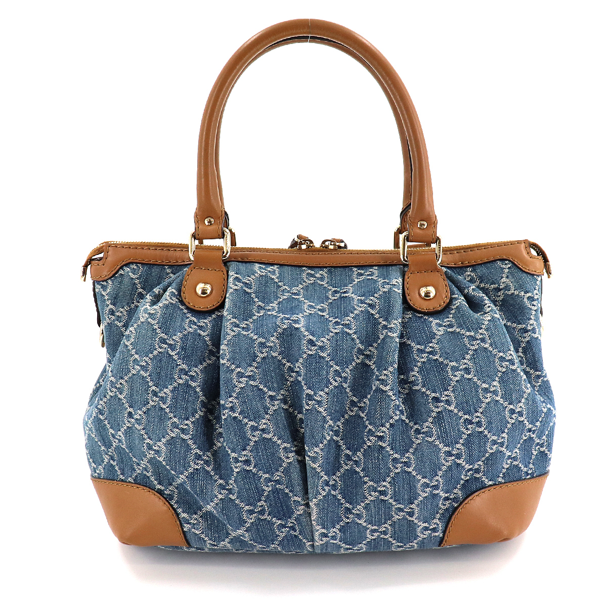 1円□ 新品同様 極美品 グッチ GUCCI スーキー GG柄 2WAY ハンド 