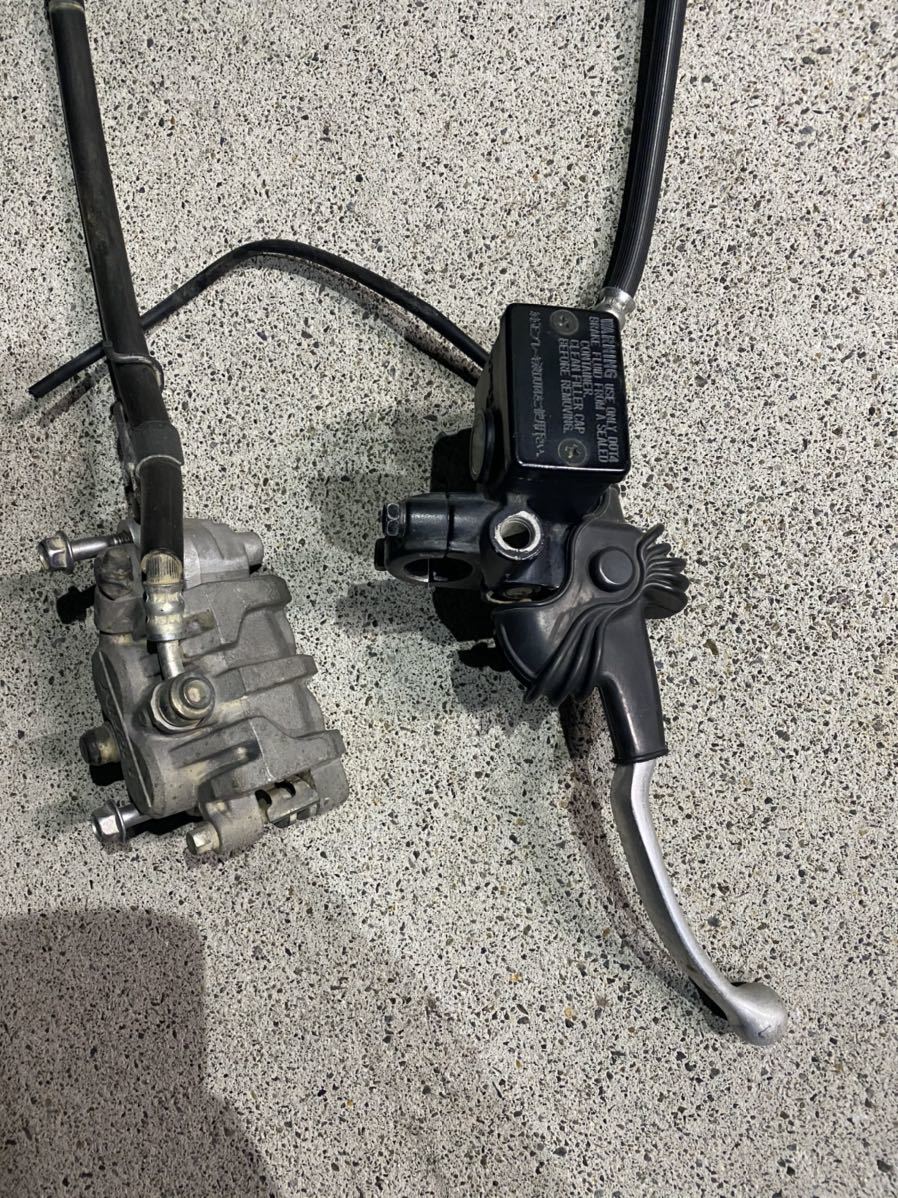 wr250 フロントブレーキセット　マスターキャリパーブレーキホース