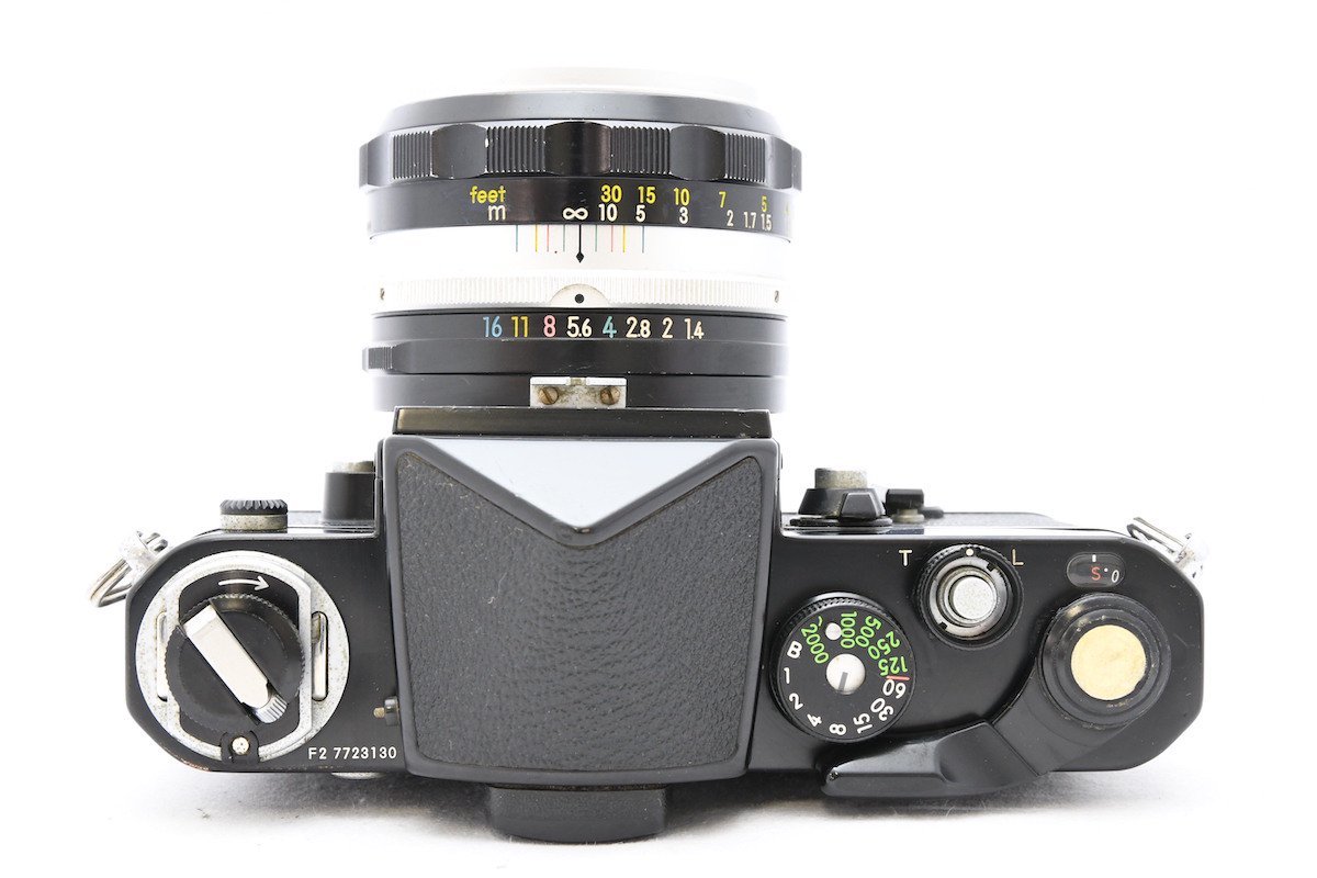 ◇ Nikon ニコン F2 アイレベル 772万台 + 非AI NIKKOR-S Auto 50mm F1