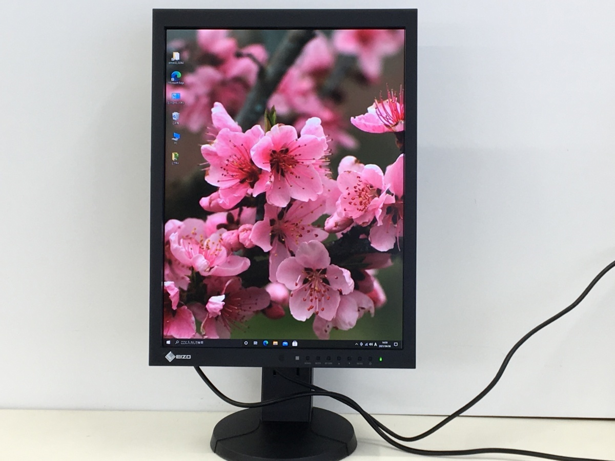 EIZO 21型液晶モニタ- RadiForce MX215 高さ調整 縦回転 2017年製　(管：2E-M）