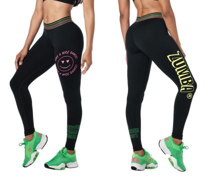 正規品 Mサイズ ZUMBA ズンバ Pop Ankle Leggings BK(ナイロン)｜売買