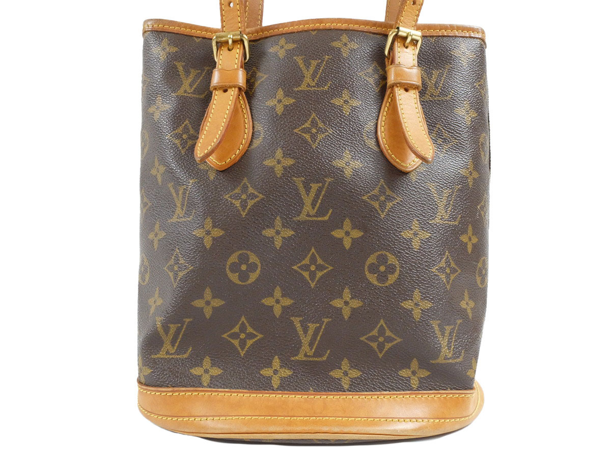 VUITTON モノグラム LOUIS バケットPM ルイ ヴィトン ルイヴィトン