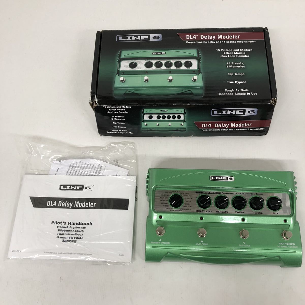 F156 1円～ LINE 6 DL4 エフェクター ディレイ 中古 ジャンク ギター