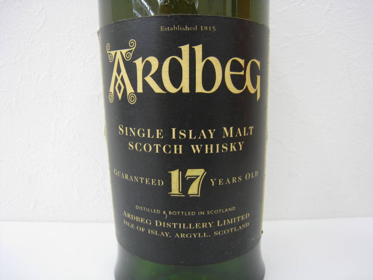 ◇Ardbeg◇ アードベッグ 17年 アイラモルト スコッチウィスキー 40 