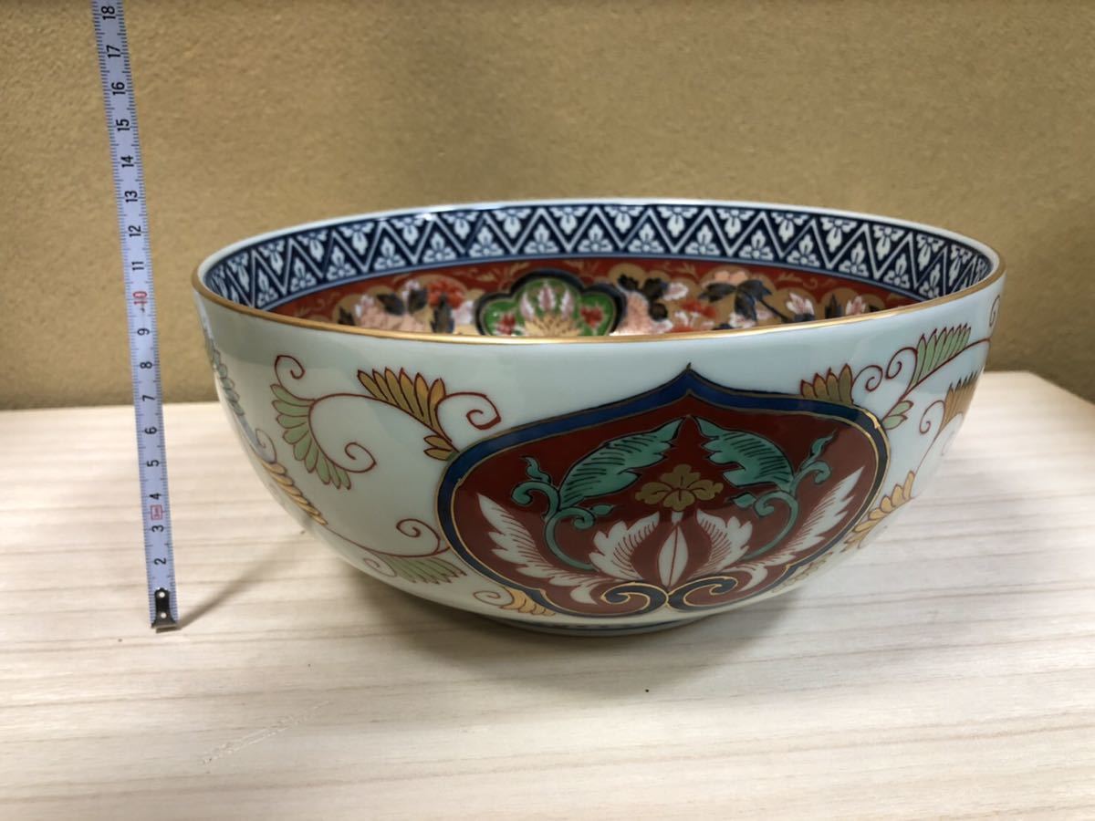 高級 有田焼 其泉窯 極錦金彩古伊万里様式 日肥其泉 昭和