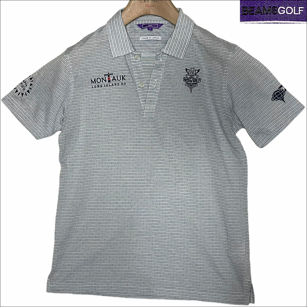 BEAMS ORANGE ポロシャツ GOLF LABEL ⁄ GOLF（ビームス 半袖 Polo