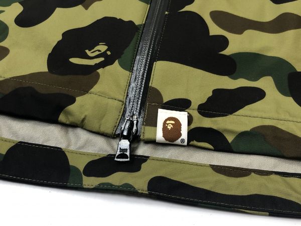 A BATHING APE○GORE-TEX採用○迷彩エイプカモフラ柄マウンテン