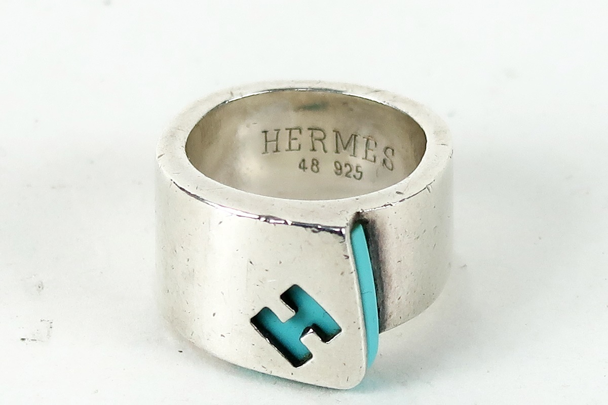 リング エルメス シルバー 指輪 0 HERMES レディース 新品エルメス 