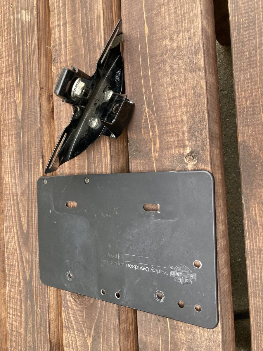 ハーレー　純正　ナンバーステー　アングル_1