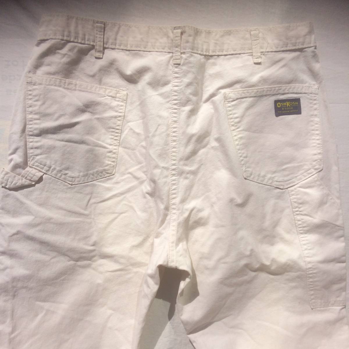 80's made in usa アメリカ製 oshkosh オシュコシュ ナチュラルツイル
