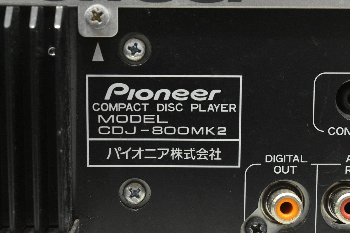 pioneer パイオニア CDJ CDJ-800MK2 CDJ-800MK2 Pioneer パイオニア