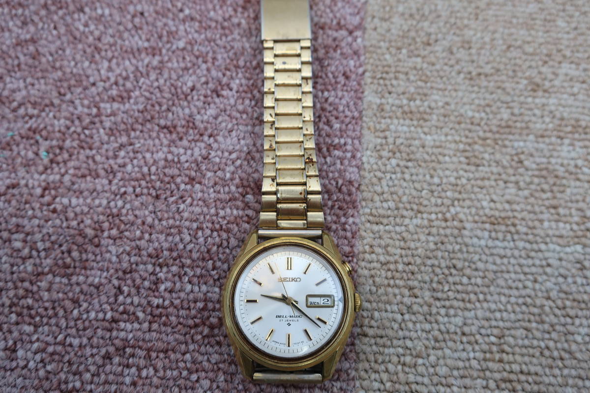 ○HS/ SEIKO セイコー BUSINESS BELL べルマチック 4006-7010 腕時計