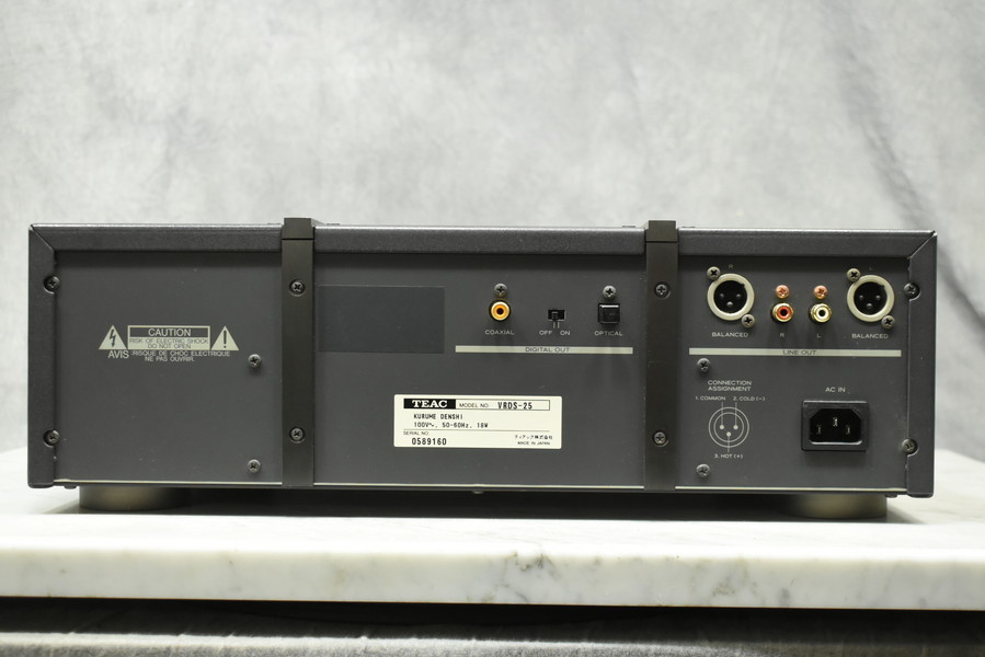 TEAC ティアック CDプレーヤー VRDS-25【ジャンク品】 【公式通販】