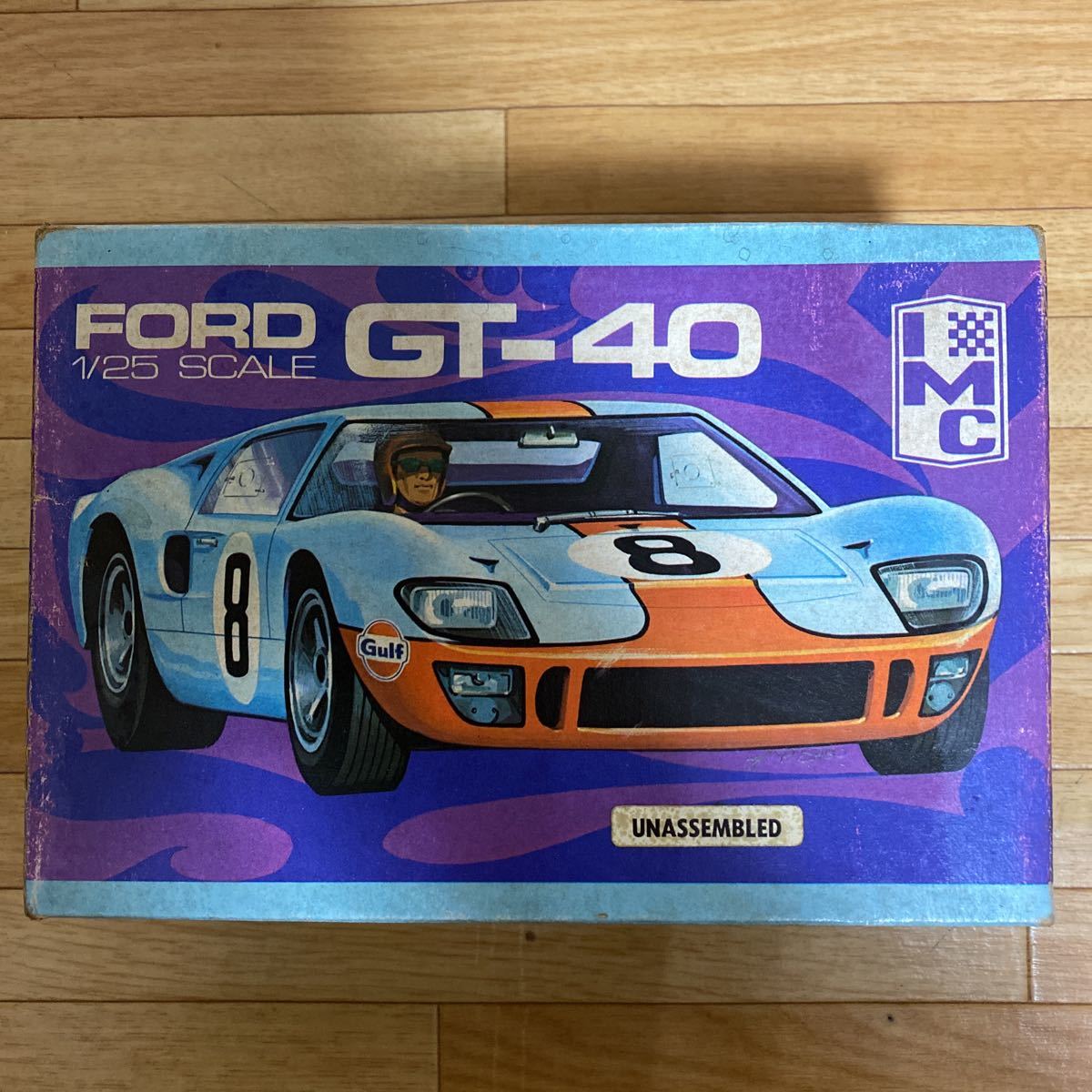 IMC☆プラモデル☆1/25☆FORD GT-40☆ジャンク品☆送料350円