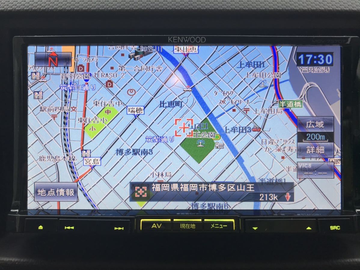 【最新作，高品質】 KENWOOD MDV-737DT ジャンク 2018年地図 フルセグ(HDDナビ)｜売買されたオークション情報、yahooの商品情報をアーカイブ公開 - オークファン HDDナビ
