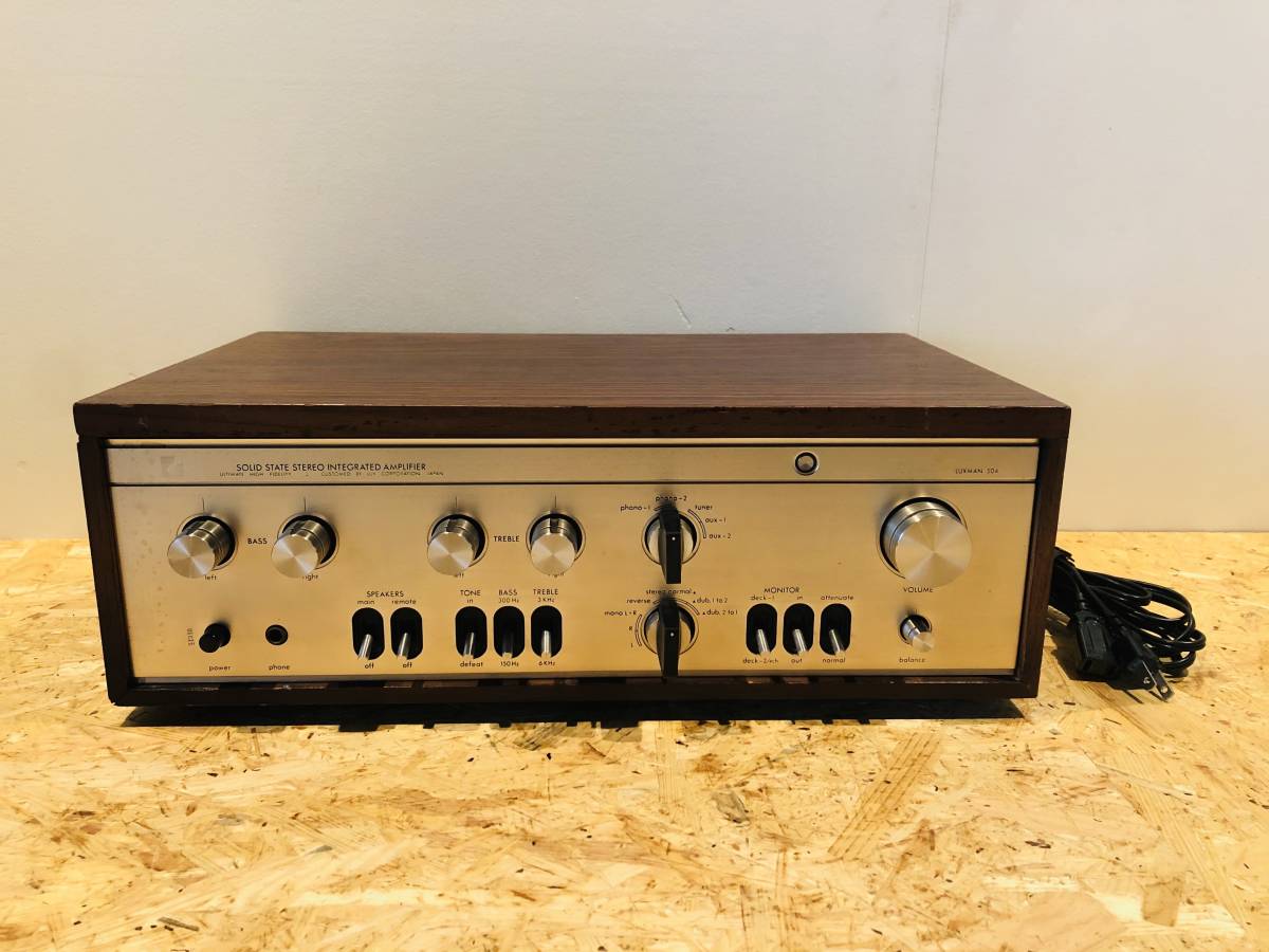 LUXMAN ラックスマン 、プリメインアンプ 通電OK LUXMAN ラックスマン 通電OK プリメインアンプ 通電ok SQ ☆ L-48X