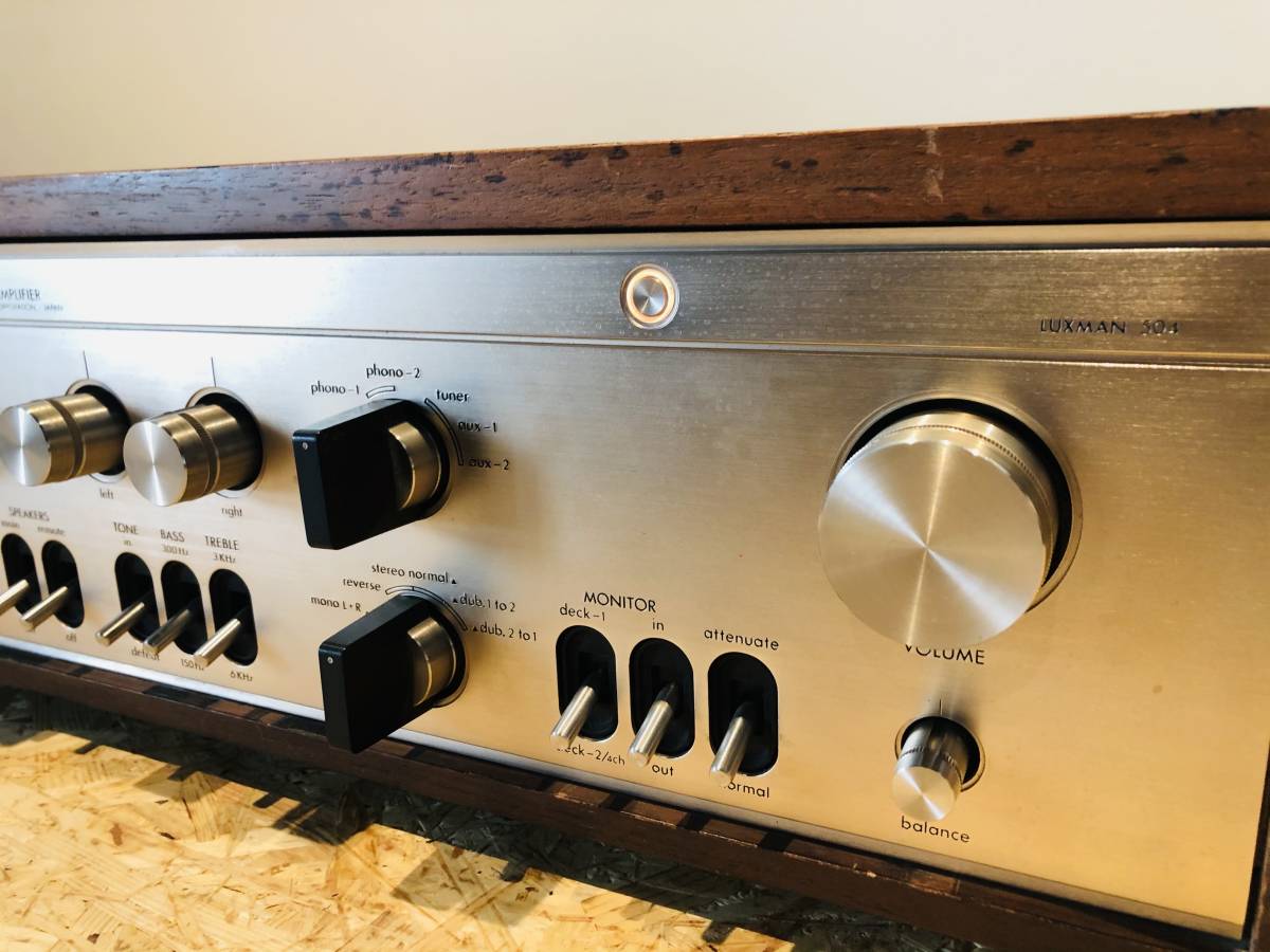 LUXMAN ラックスマン 通電OK プリメインアンプ 通電ok SQ ☆ L-48X