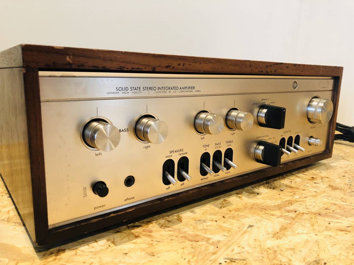 LUXMAN ラックスマン 通電OK プリメインアンプ 通電ok SQ ☆ L-48X