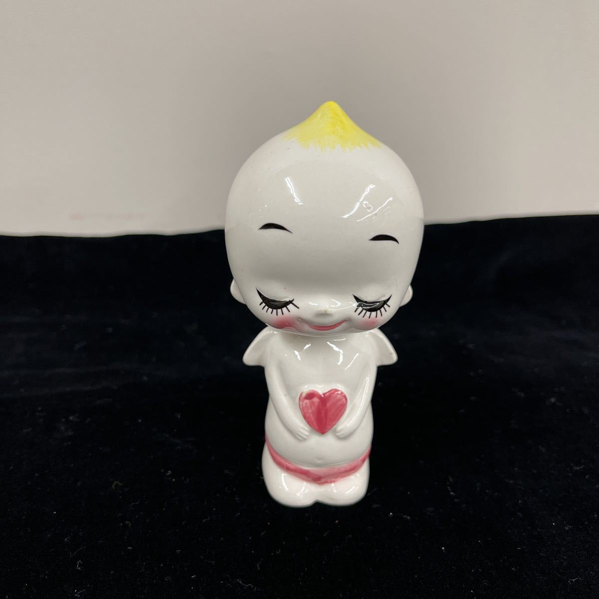 貯金箱 内藤ルネ RUNE 昭和レトロ 人形 陶器製 陶器 ネコ Yahoo 