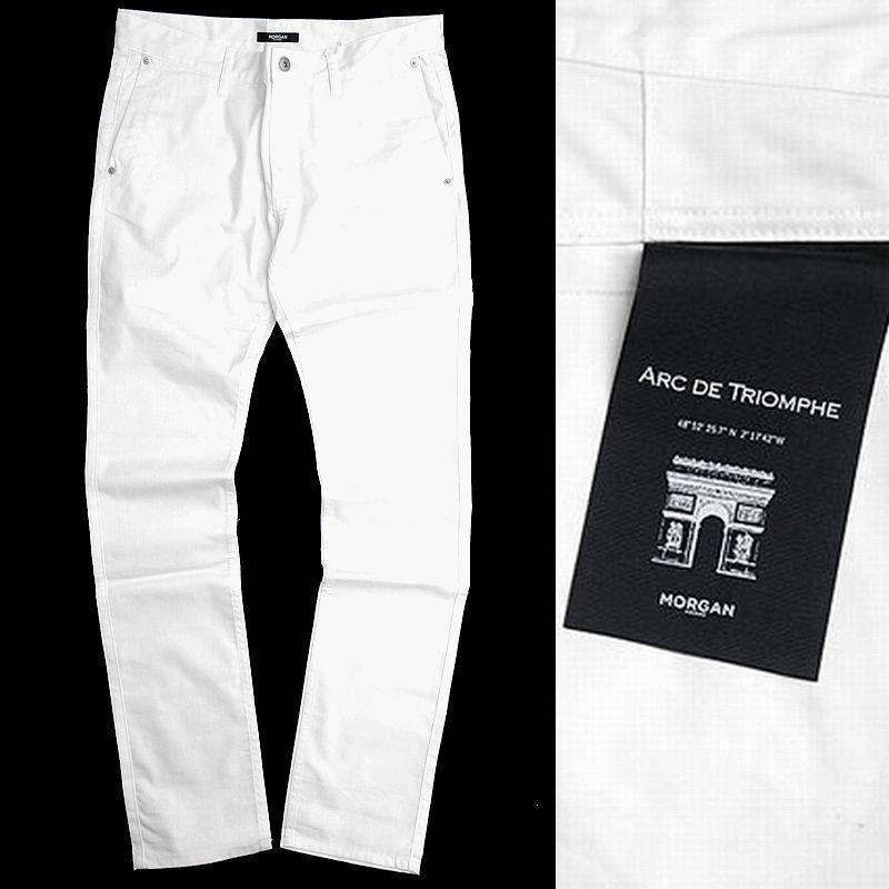 MORGAN HOMME | モルガン オム 春夏 ウェーブ ストライプ 7分袖 homme