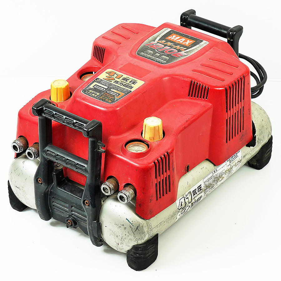 MAX マックス AKHL-1210E エアコンプレッサー 常圧/高圧◇動作 MAX マックス AKHL-1210E エアコンプレッサー 常圧/高圧◇動作