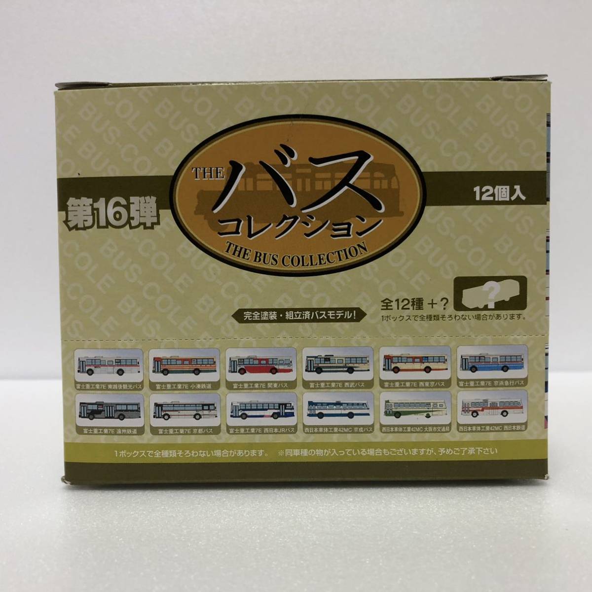 トミーテック THE バスコレクション 第16弾 1BOX 12台セット TOMYTEC